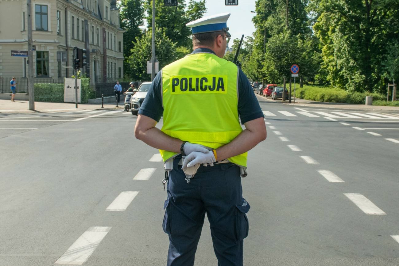Policjant na ulicy