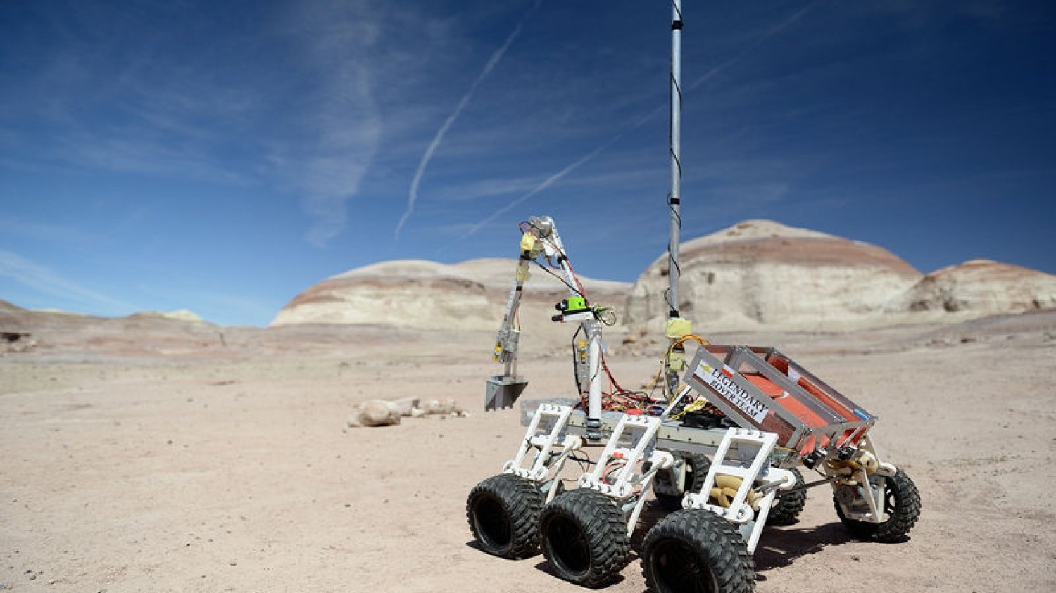 Konkurs University Rover Challenge odbywa się na pustyni w stanie Utah.