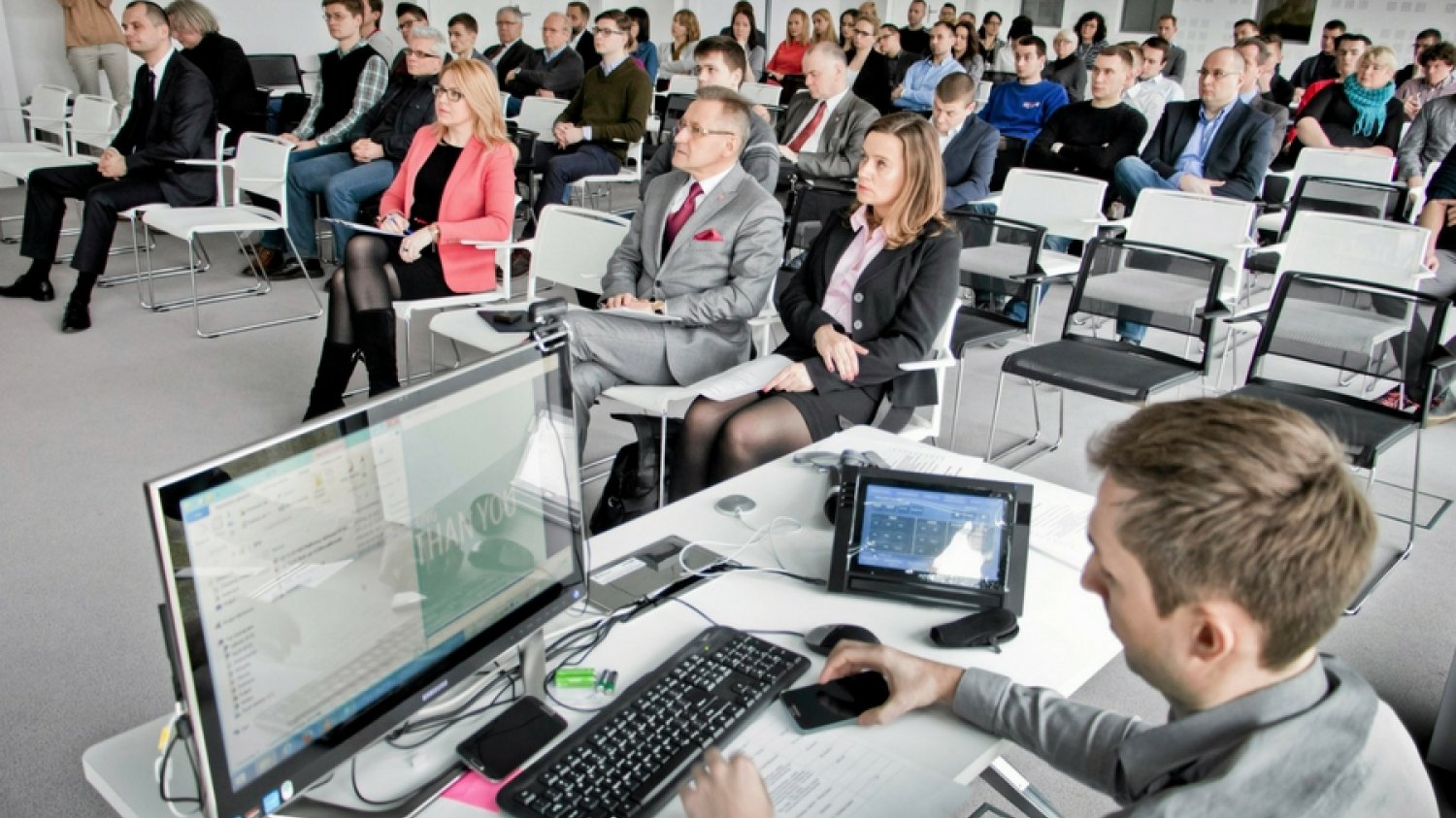 Startup Europe Week w Białymstoku. Start-upowcy chcieliby widzieć w inwestorach partnerów.