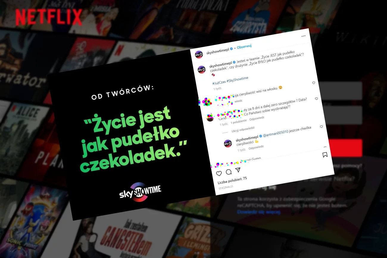 SkyShowtime to główny konkurent Netfliksa