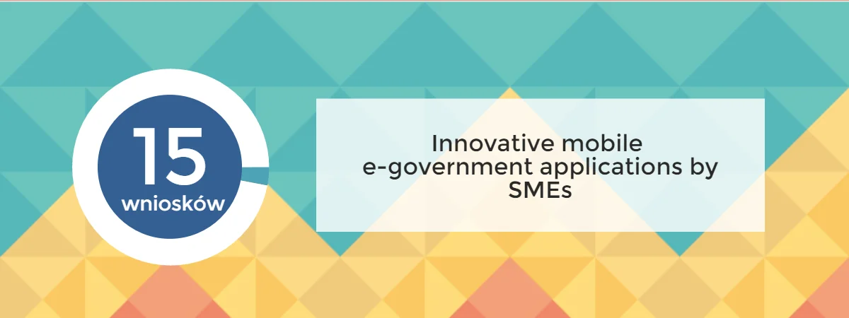 Innovative mobile e-government applications by SMEs bez budżetu w tym rozdaniu