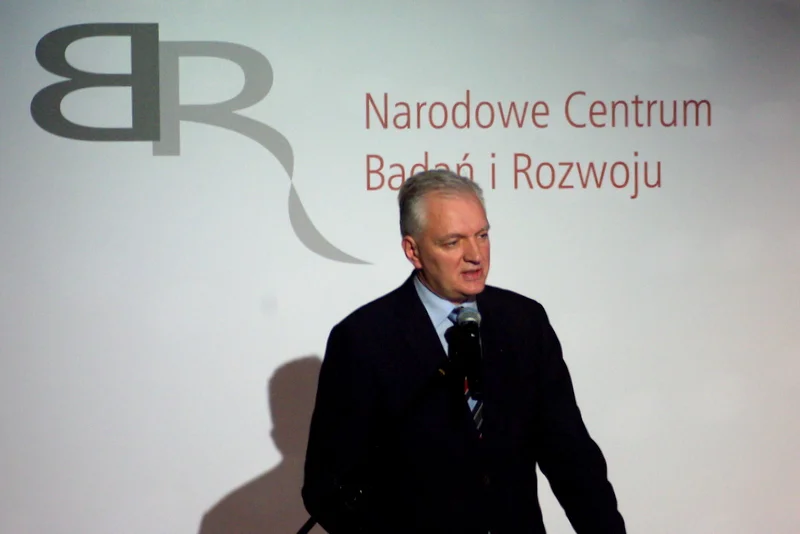 Jarosław Gowin, Minister Nauki i Szkolnictwa Wyższego, podczas Gali LIDER 2015