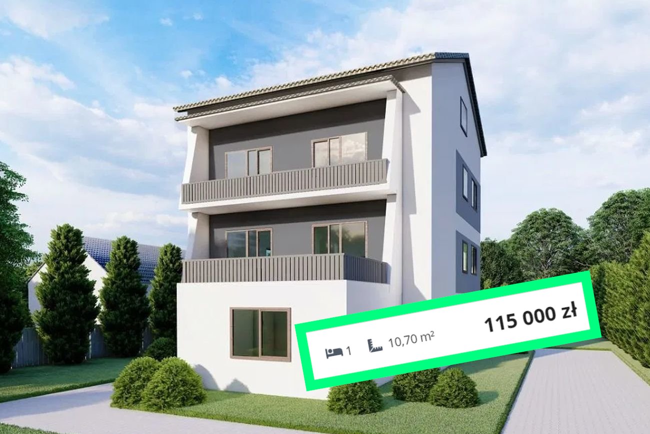 Jak zarobić na klockowatym domu na obrzeżach miasta? Nazwać go apartamentowcem i podzielić na mikromieszkania.