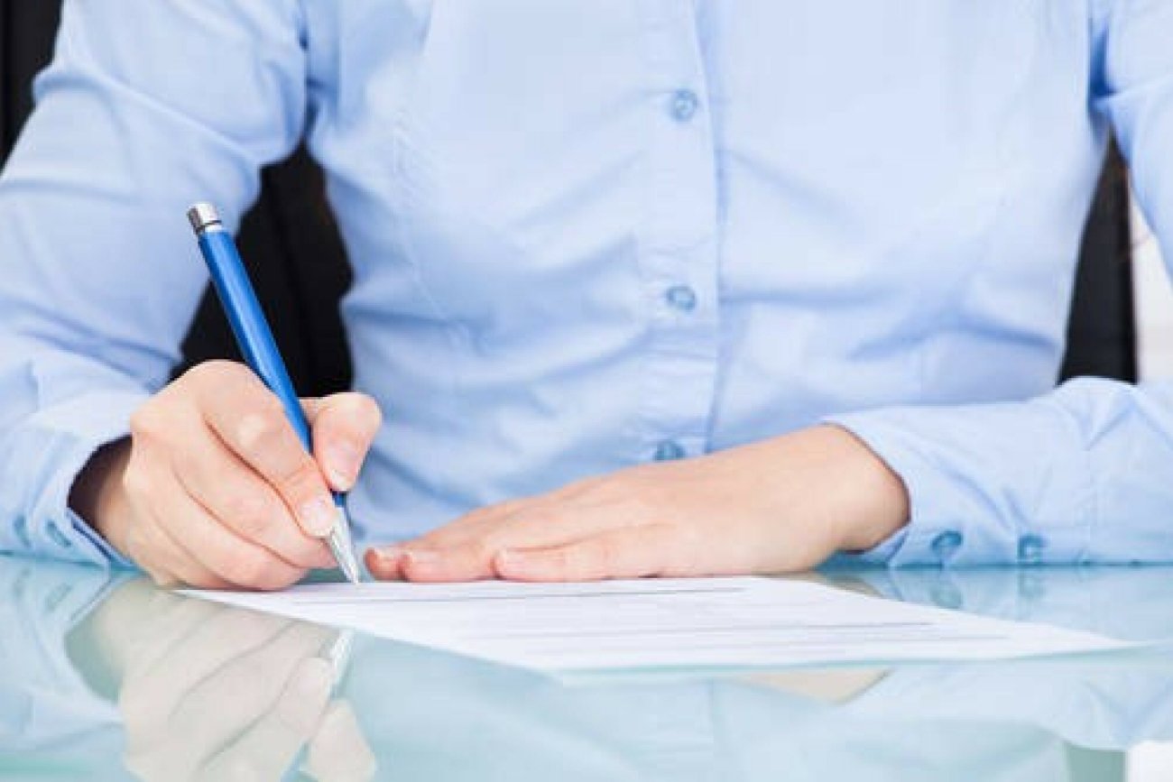 Podpisywanie dokumentu.