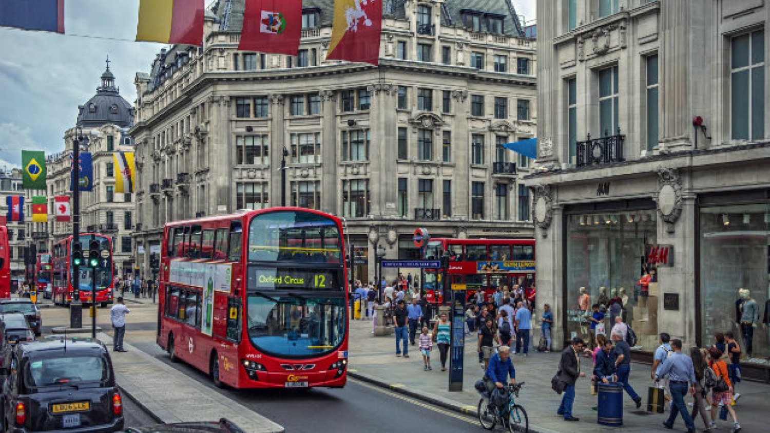 Oxford Street to najstarsza handlowa ulica w Europie
