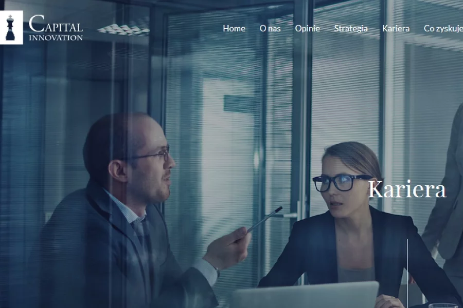 Kariera? Podobno nieliczni przetrwali trzymiesięczne szkolenie w Capital Innovation.