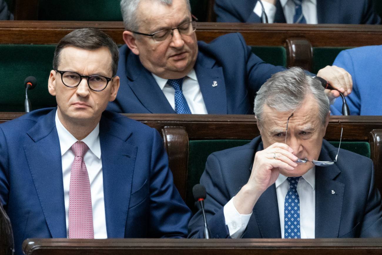 Premier Mateusz Morawiecki w Sejmie