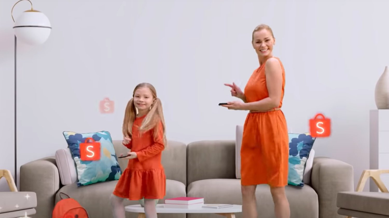screen z reklamy Shopee Polska