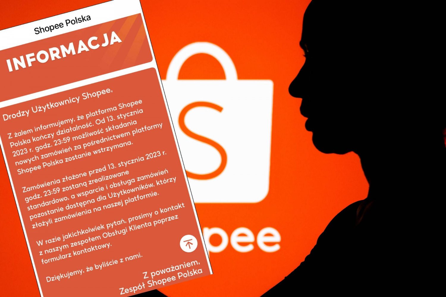 Shopee znika z Polski