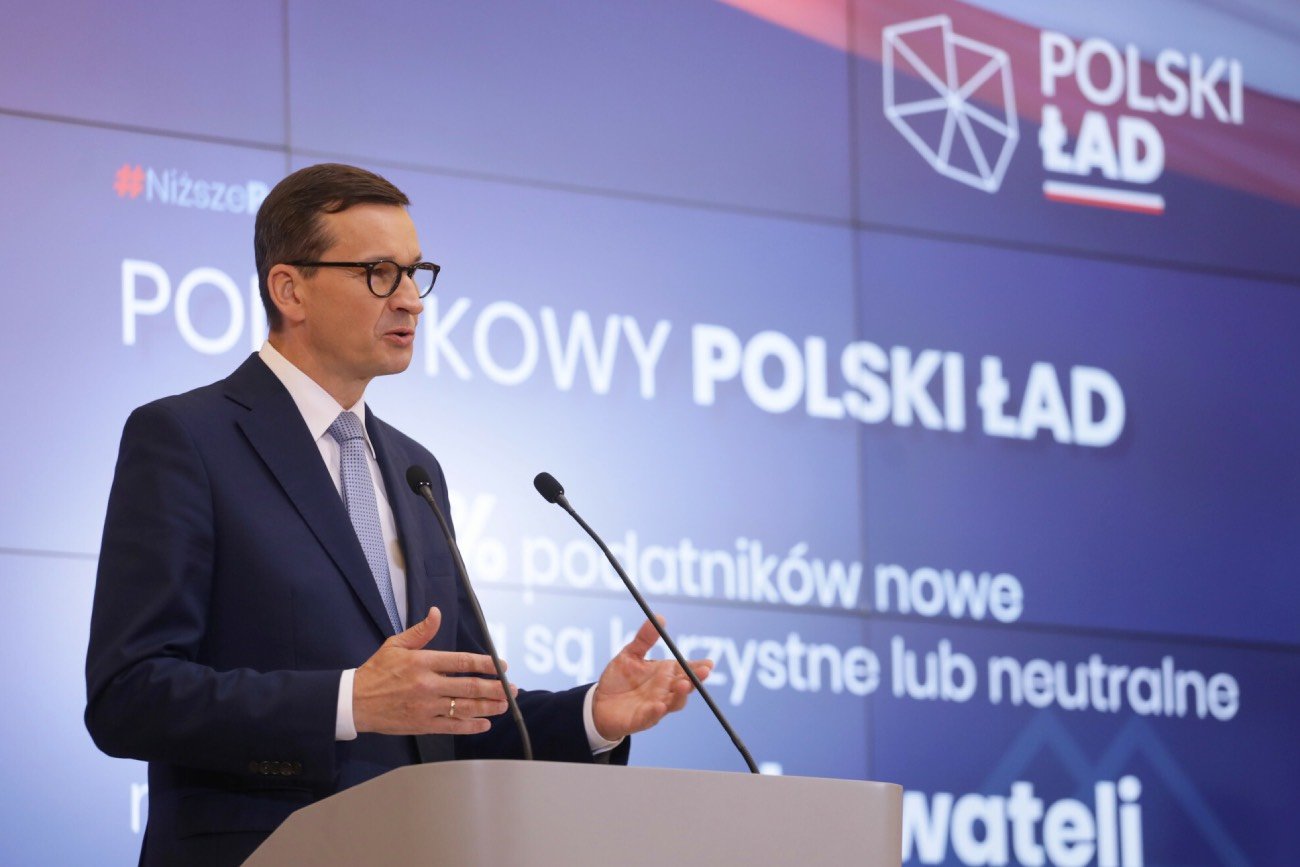 Mateusz Morawiecki prezentuje Polski Ład