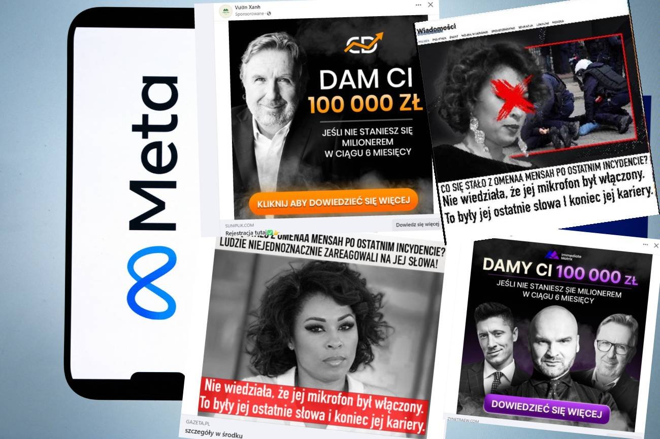 Wizerunki znanych Polaków są wykorzystywane przez oszustów na Facebooku i Instagramie.