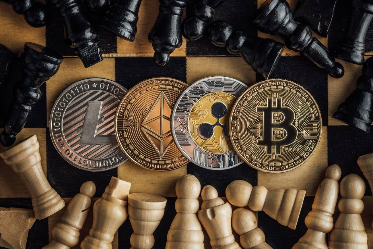 "Kryptowaluty" na szachownicy.