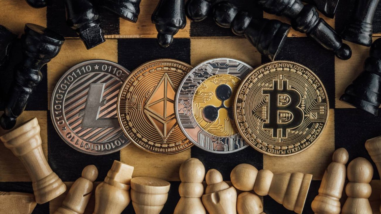 "Kryptowaluty" na szachownicy.