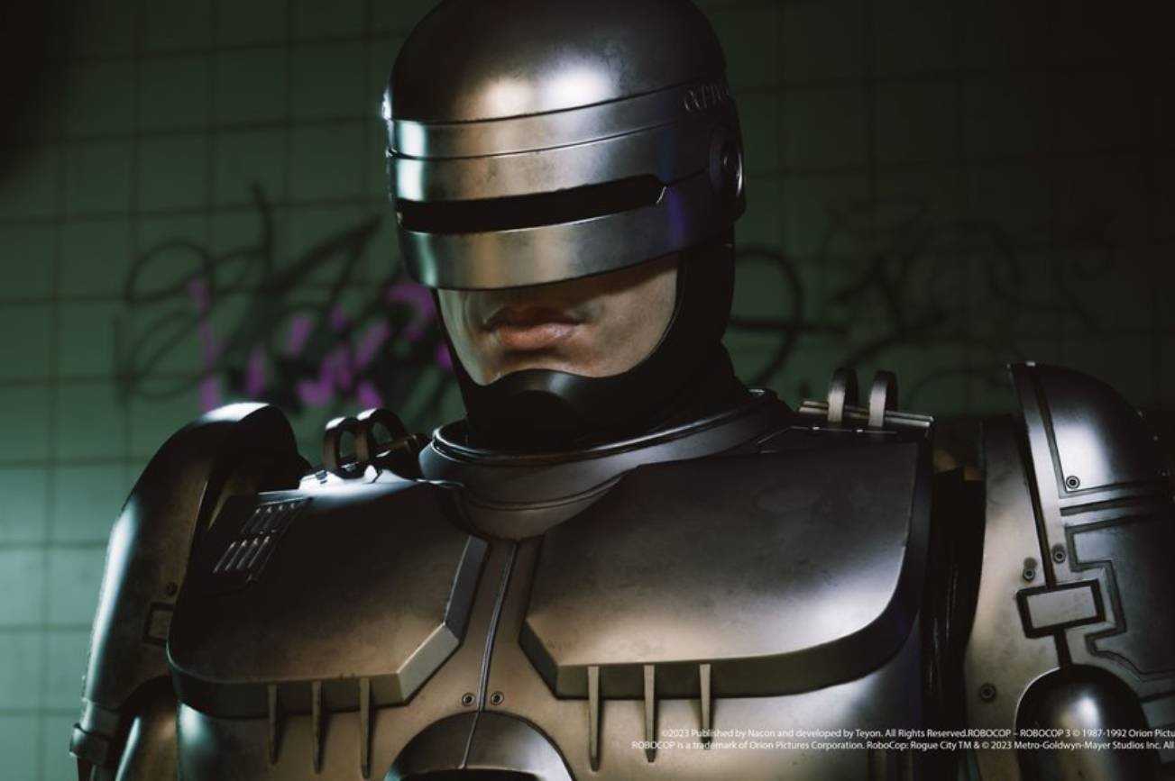 Robocop z Robocop: Rogue City.