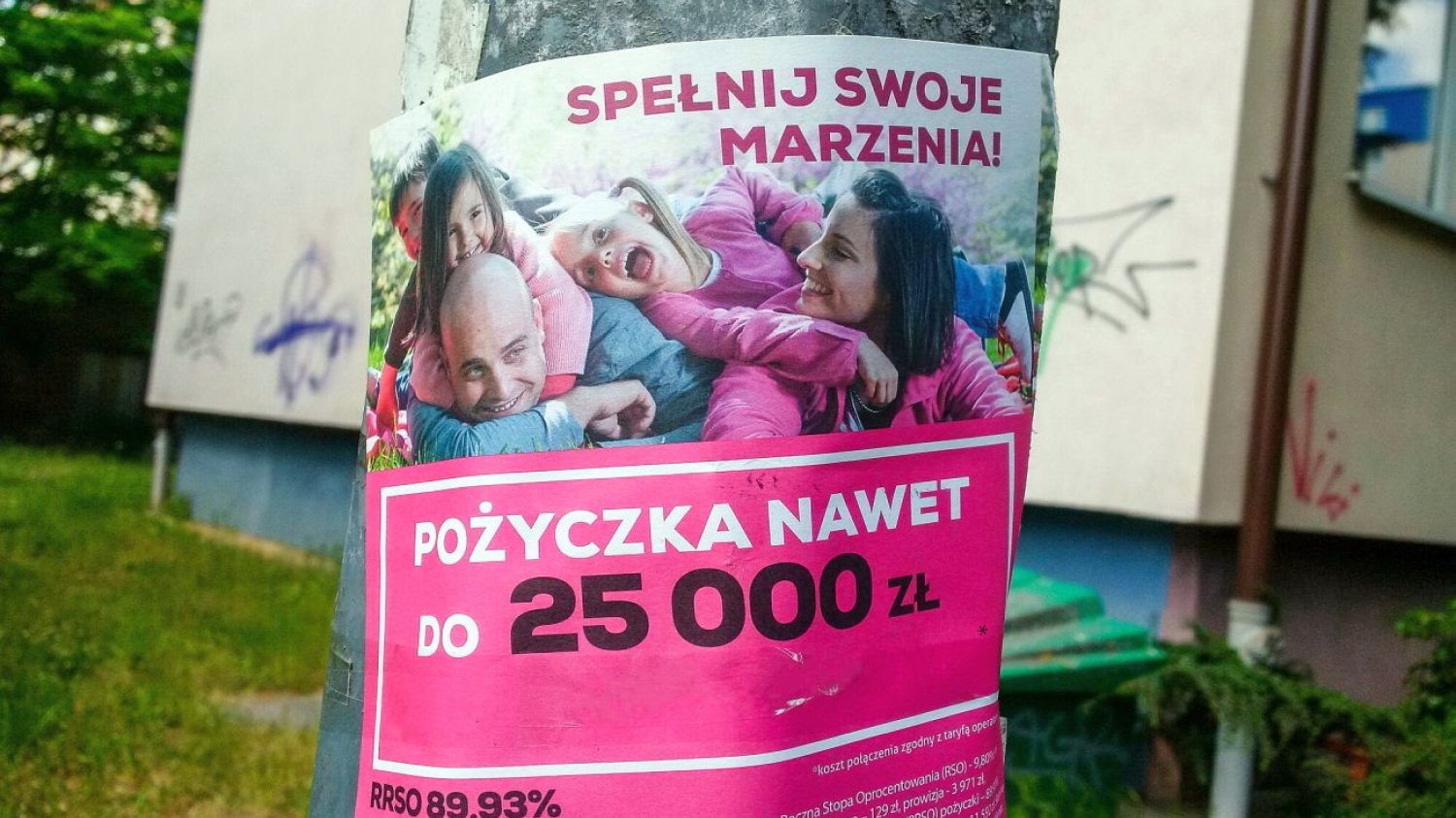 Liczba umów pożyczkowych w Polsce rośnie w zastraszającym tempie.