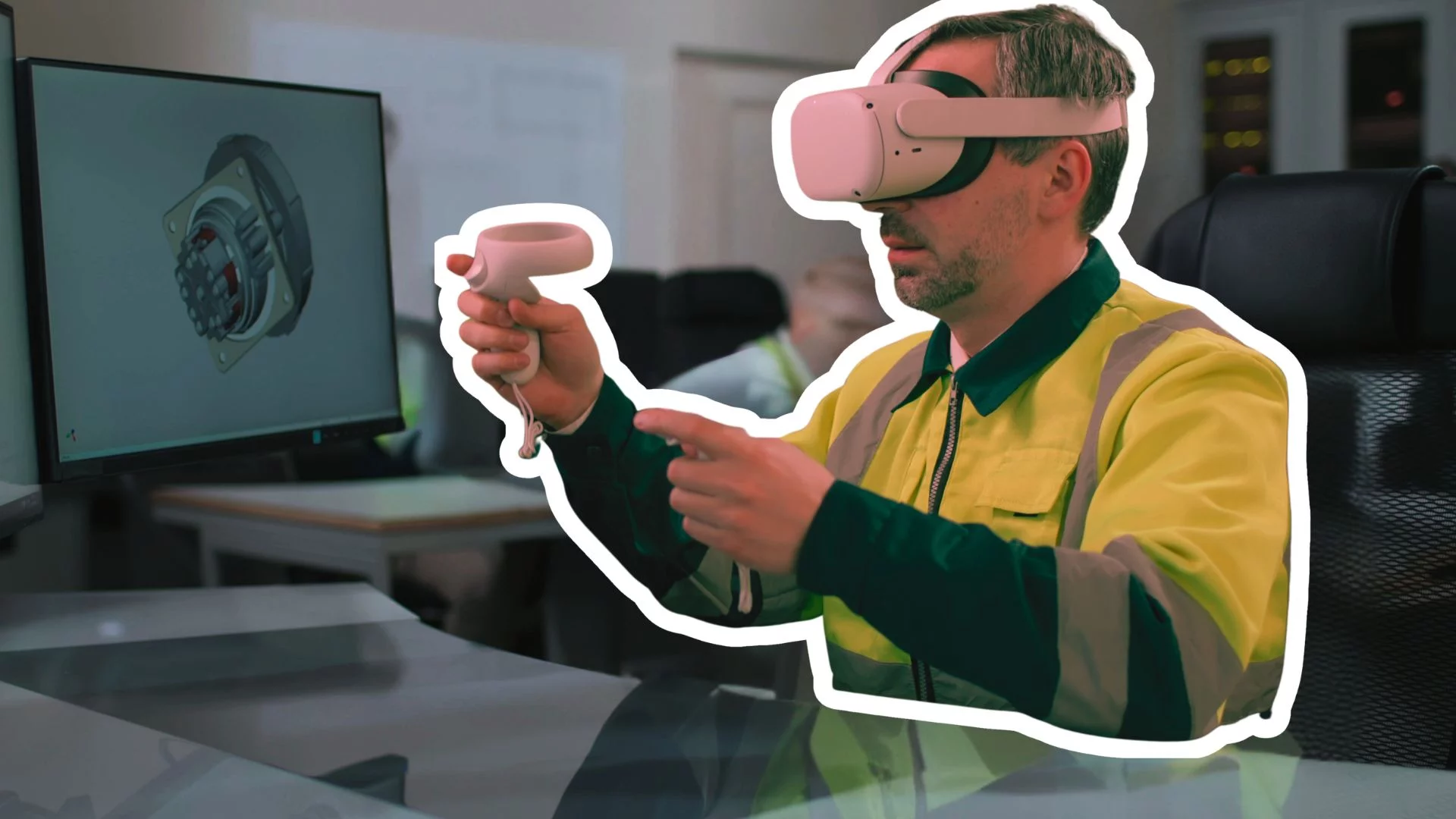 Pracownik w zestawie VR. Masz dość swojej branży? W Olsztynie wybrać pracę pomoże Ci nowoczesne centrum AI