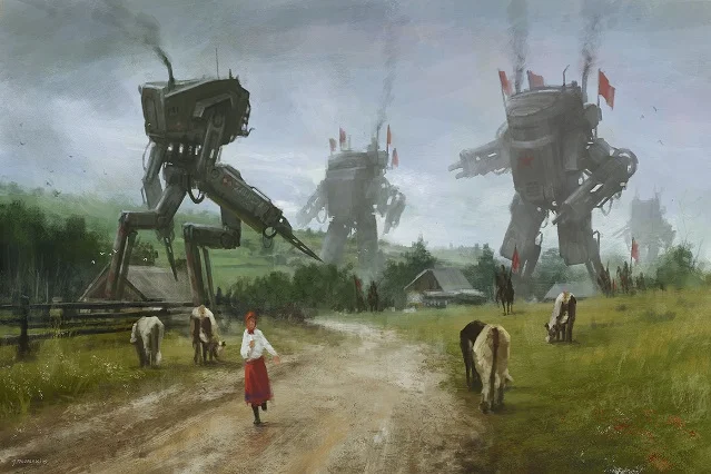 Obraz "Uninvited guests"