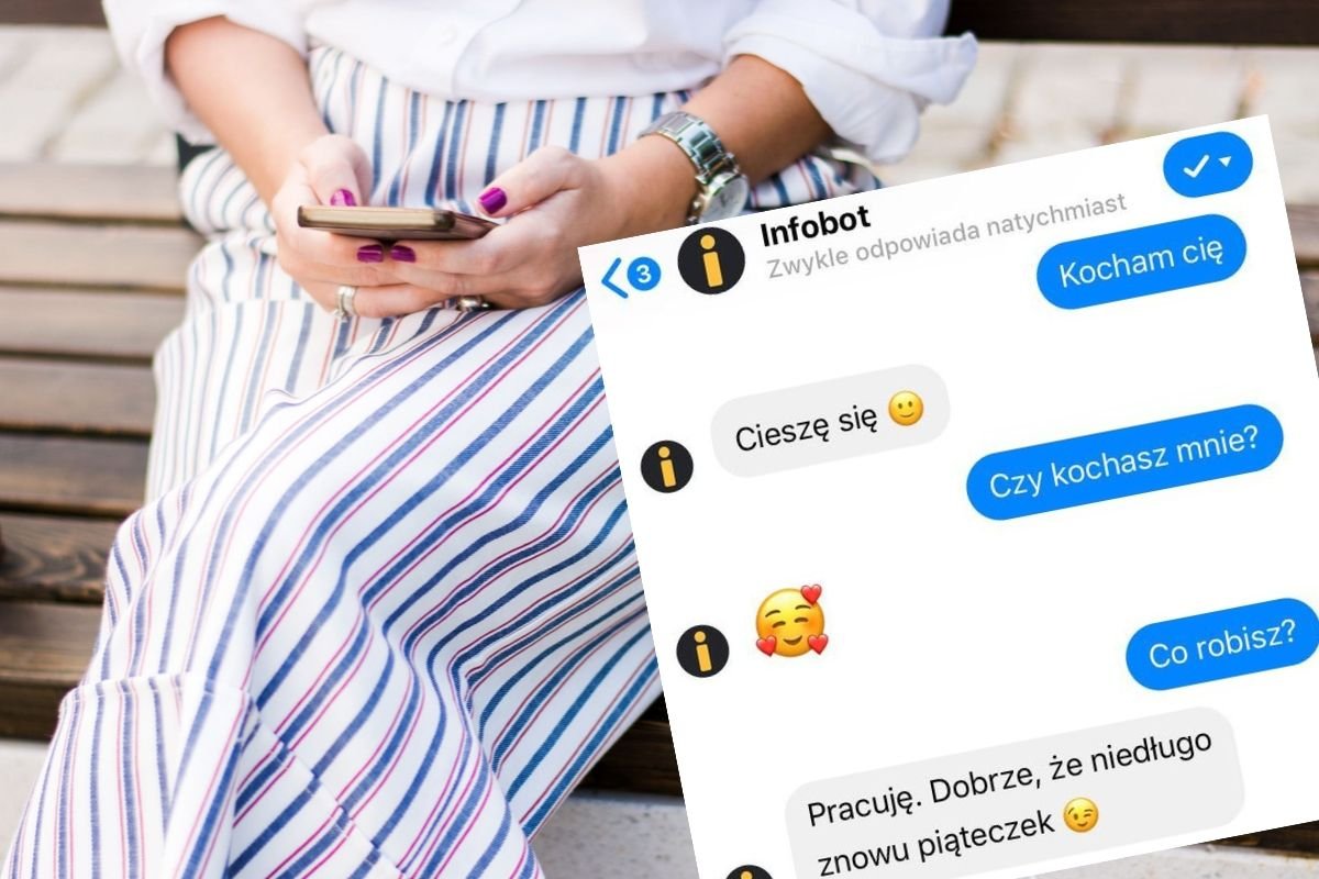 Dzisiejsza rozmowa z Infobotem przypomina te z czasów korzystania z komunikatora Gadu-Gadu.
