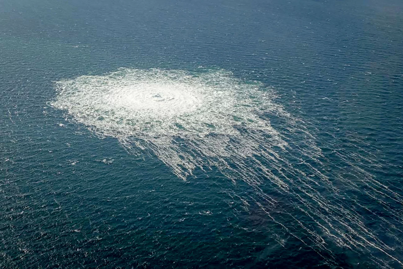 Wyciek z Nord Stream 2