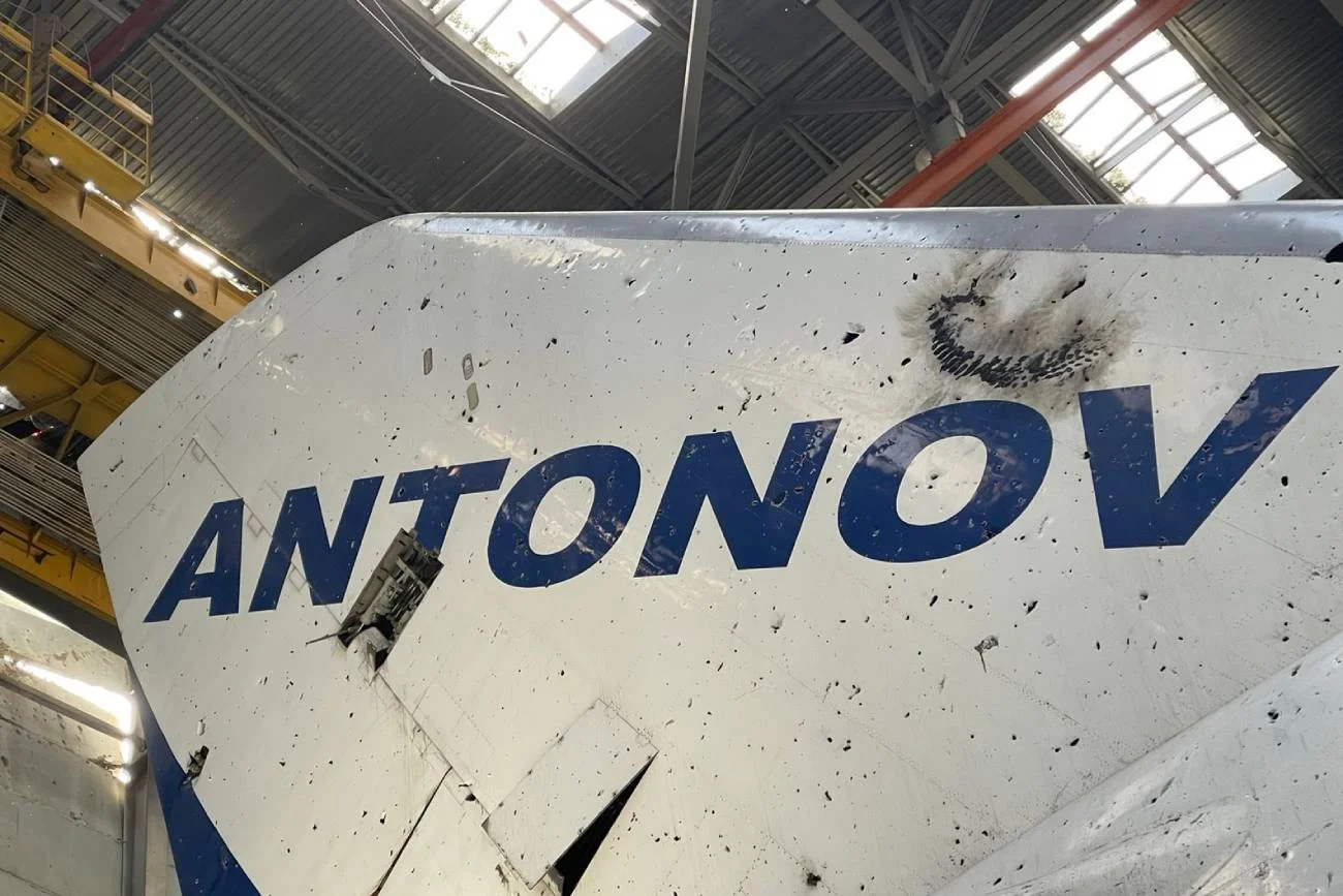 Wrak samolotu Antonov Mirja.