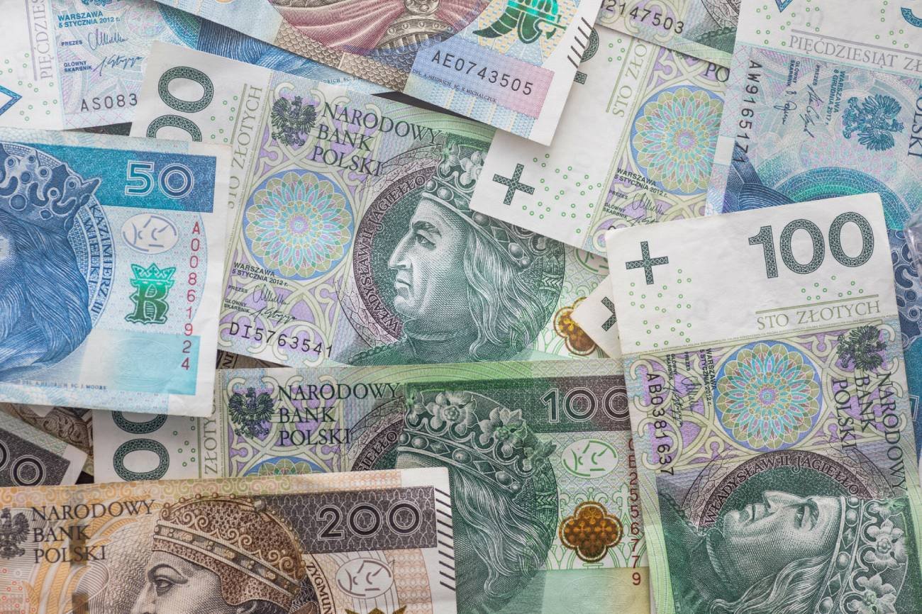 polska waluta - złoty, PLN