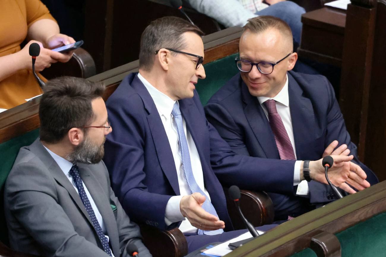 Premier Mateusz Morawiecki w Sejmie
