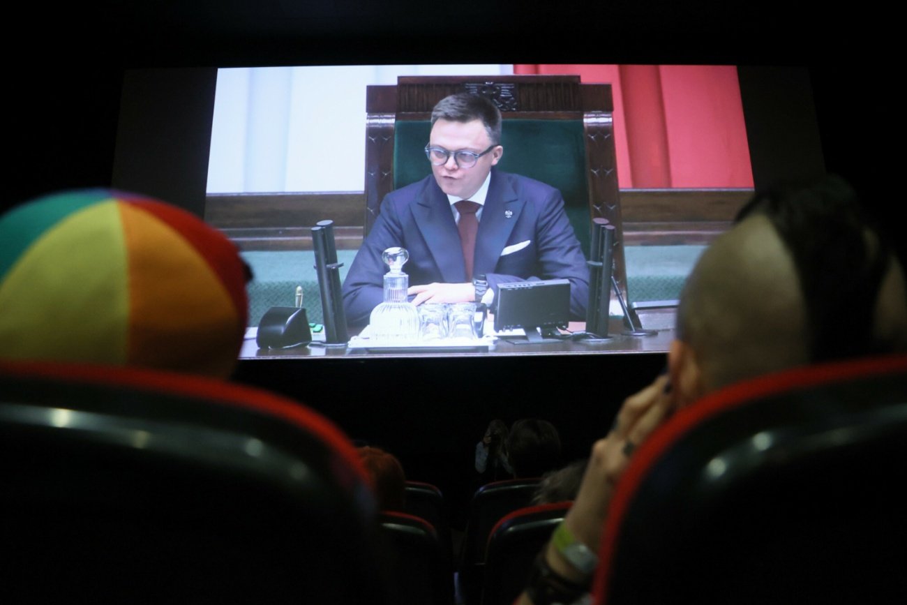 Obrady Sejmu w Kinotece.