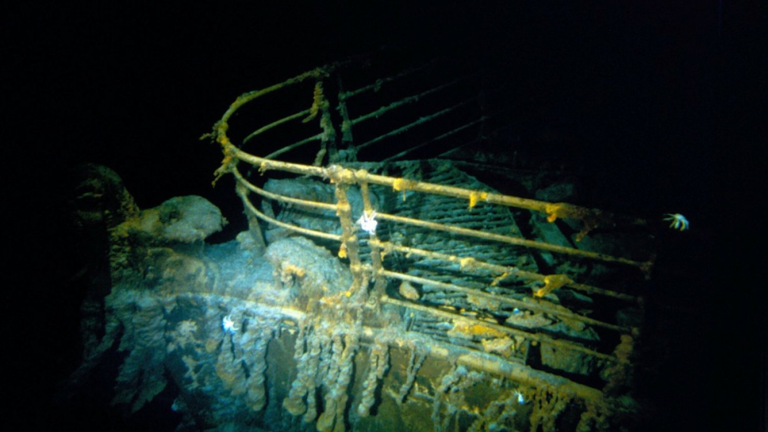 Szczątki Titanica.