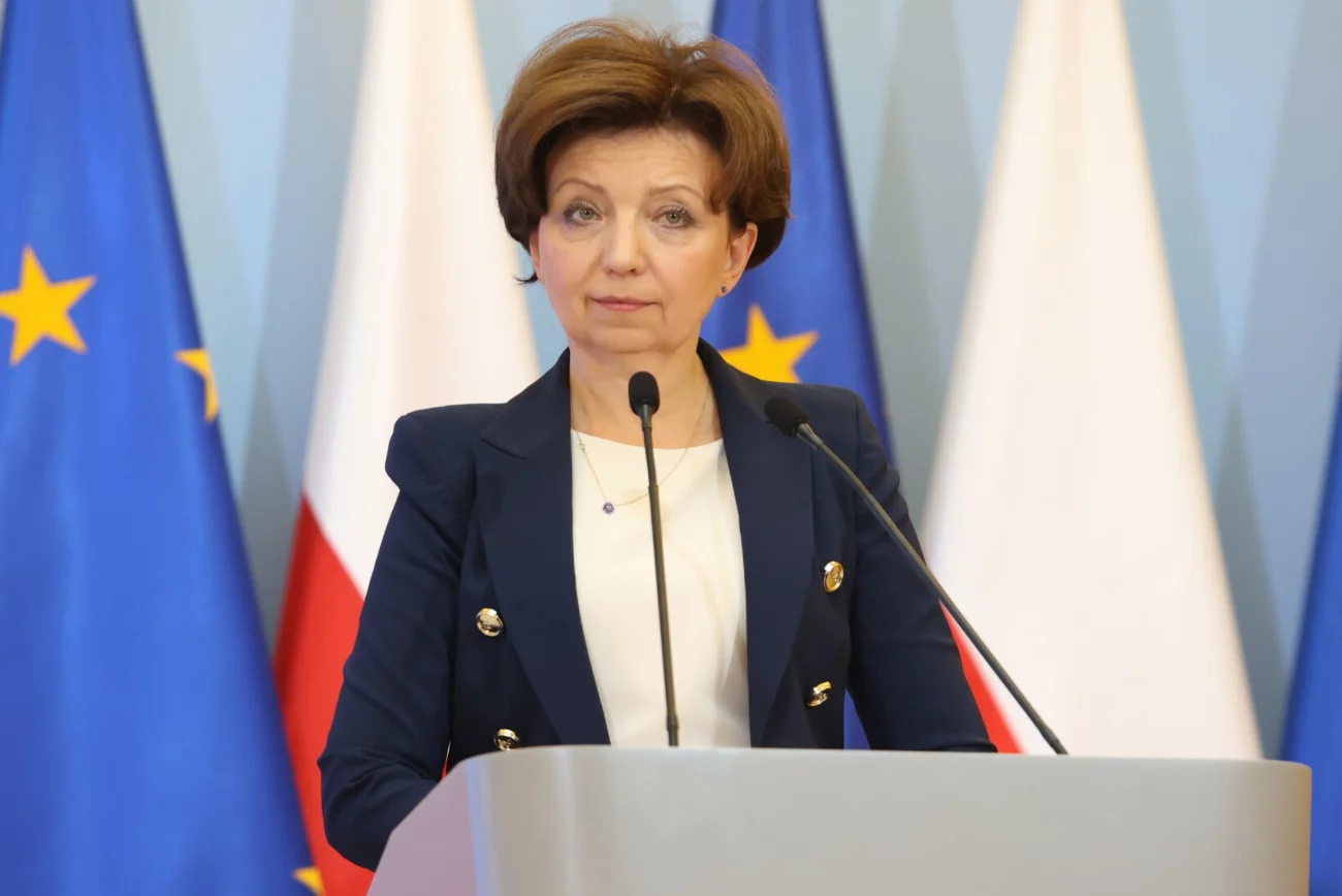 Minister rodziny i polityki społecznej Marlena Maląg