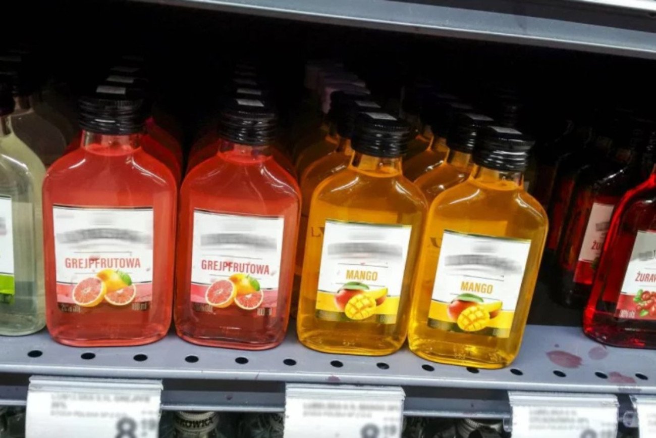 alkohol w sklepie