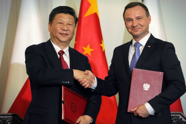 Prezydent RP Andrzej Duda i Przewodniczący Xi Jinping