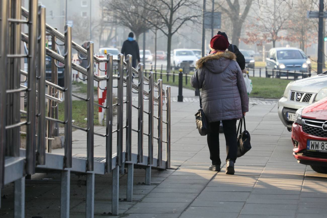 Seniorzy w Warszawie.