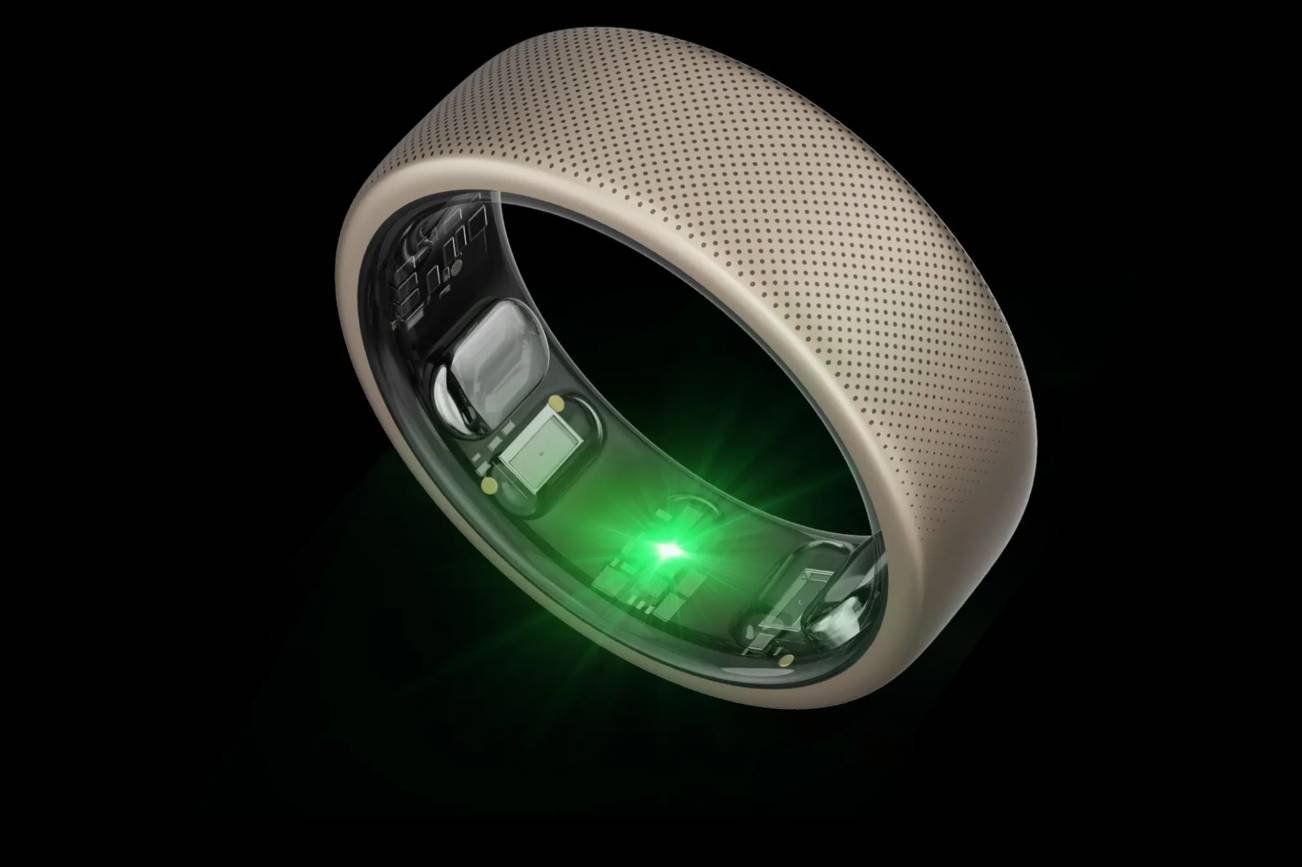 Wygląd inteligentnego pierścienia Helio Ring.