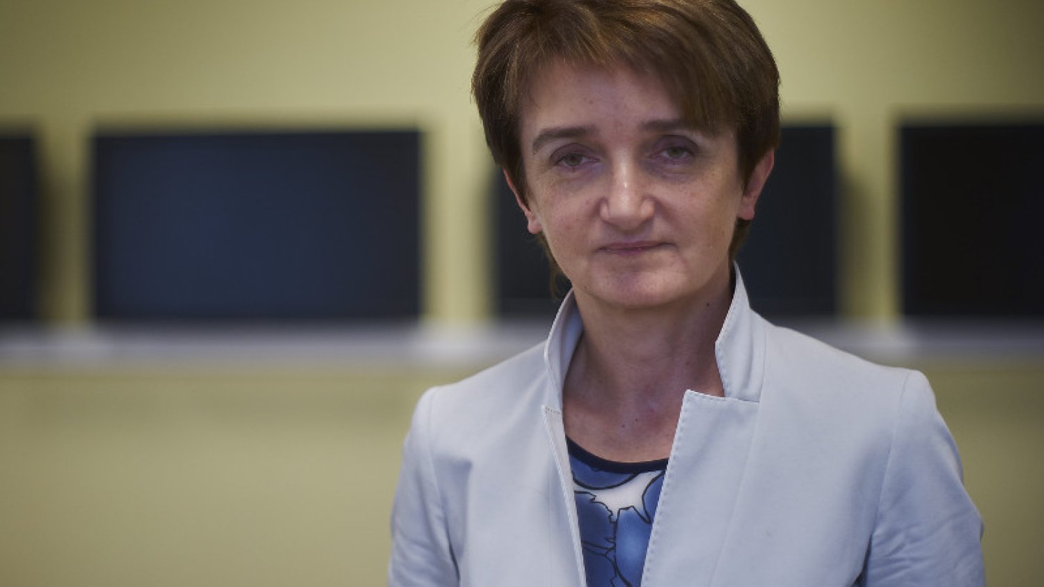 Maria Wasiak - Minister Infrastruktury i Rozwoju Regionalnego.