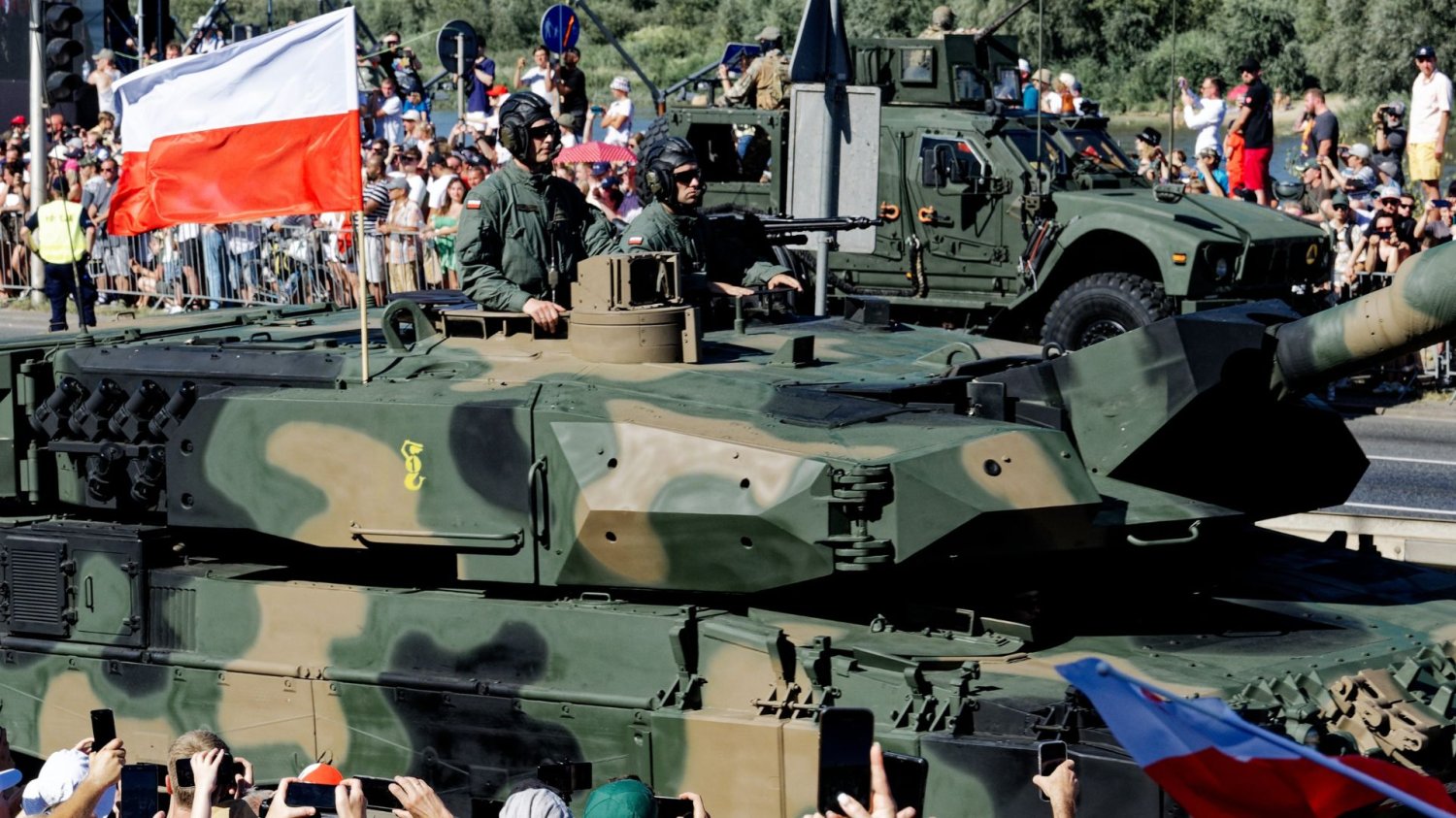Defilada wojskowa w Polsce.
