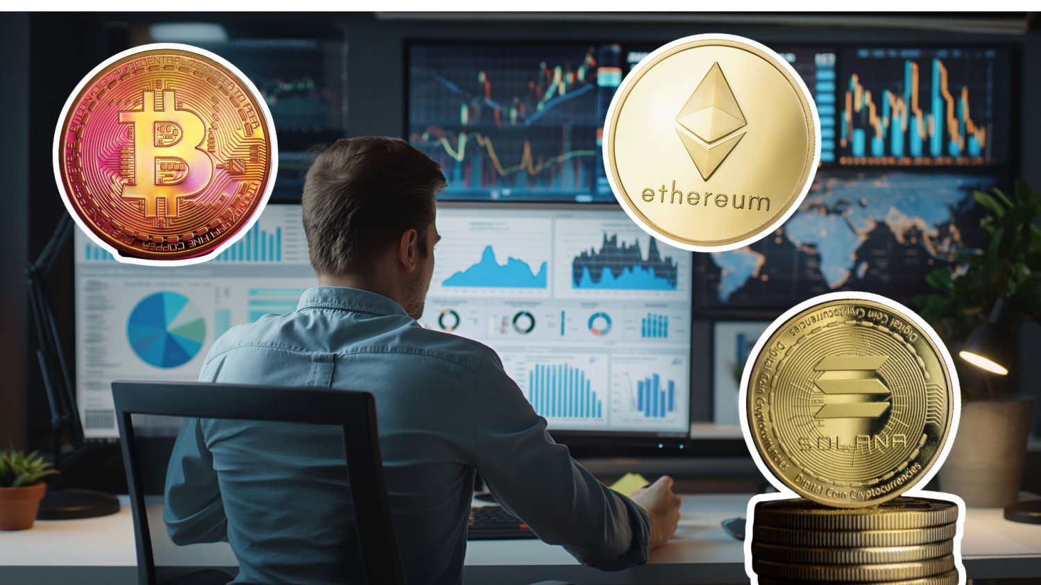 Inwestor GPW, bitcoin, solana i ethereum.