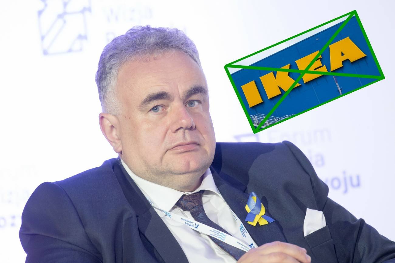 Naczelny TV Republika bojkotuje IKEĘ.