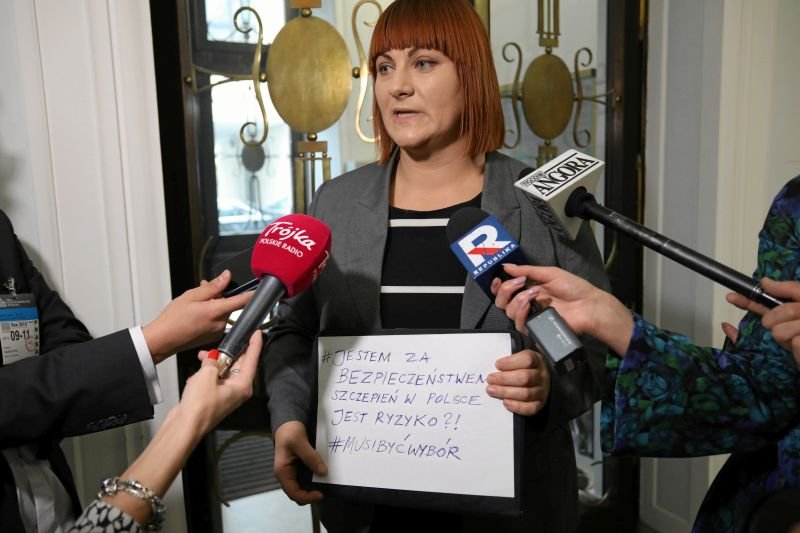 Justyna Socha stała się twarzą ruchu antyszczepionkowego w Polsce