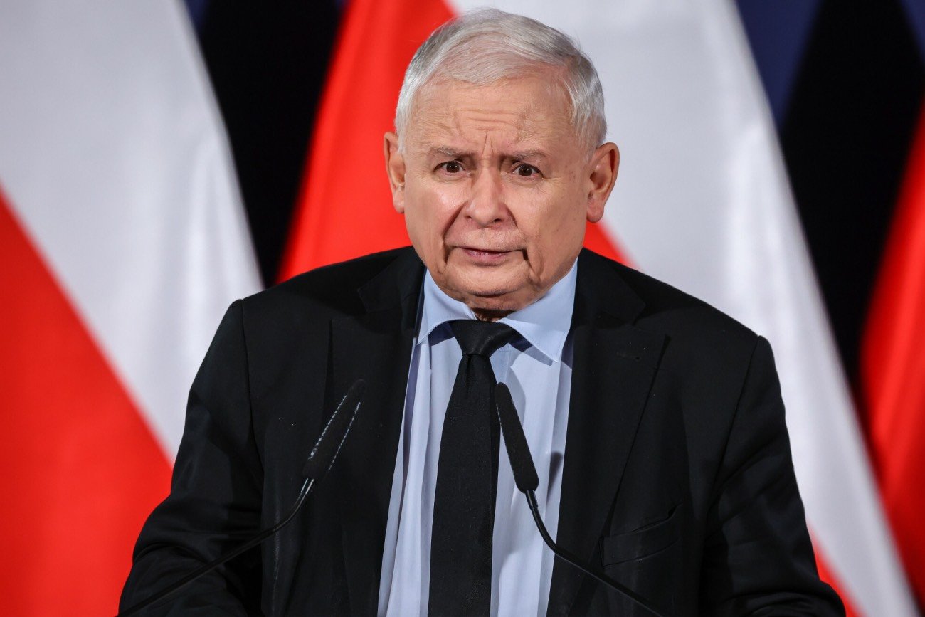 Prezes PiS Jarosław Kaczyński.
