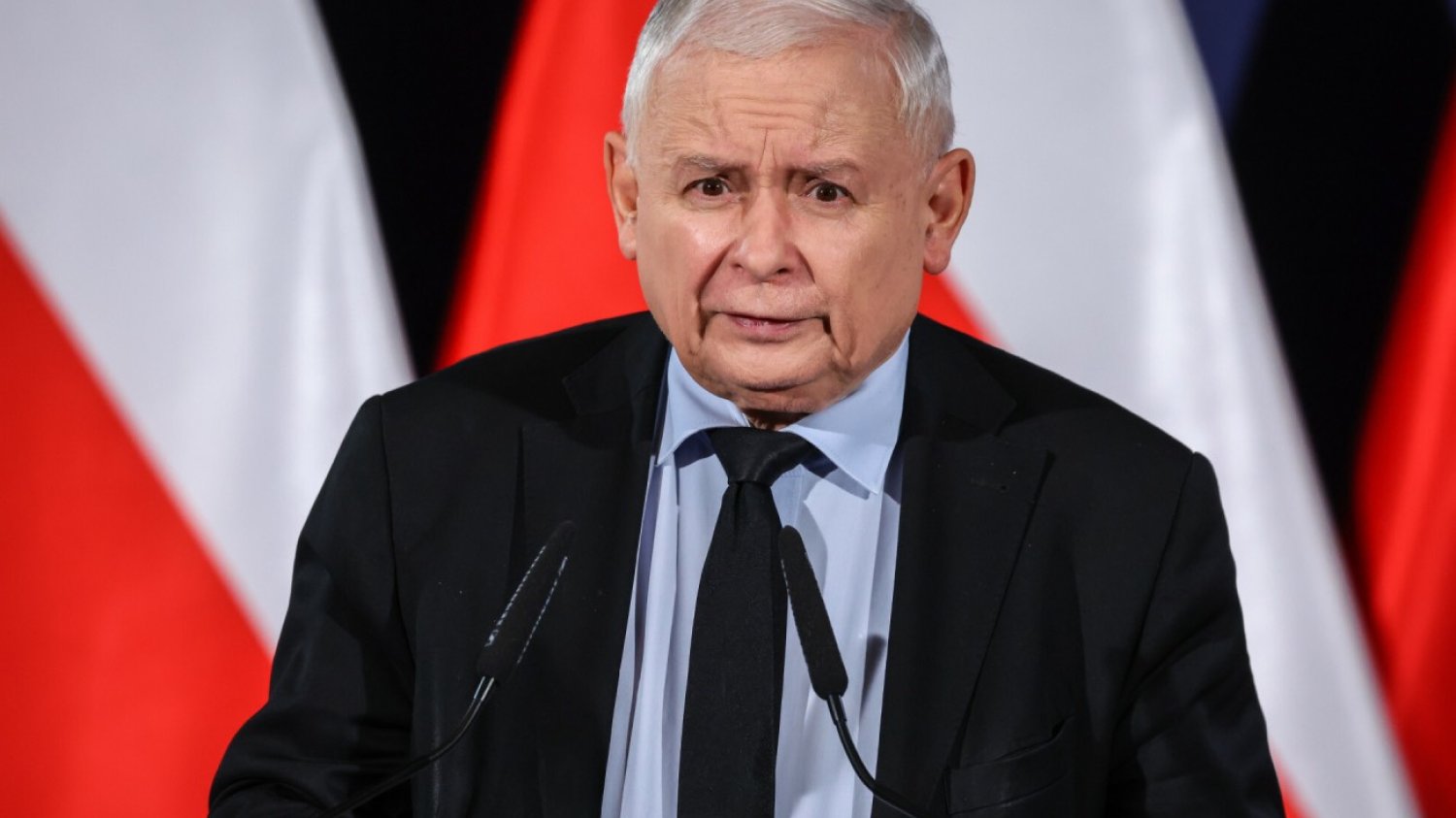 Prezes PiS Jarosław Kaczyński.