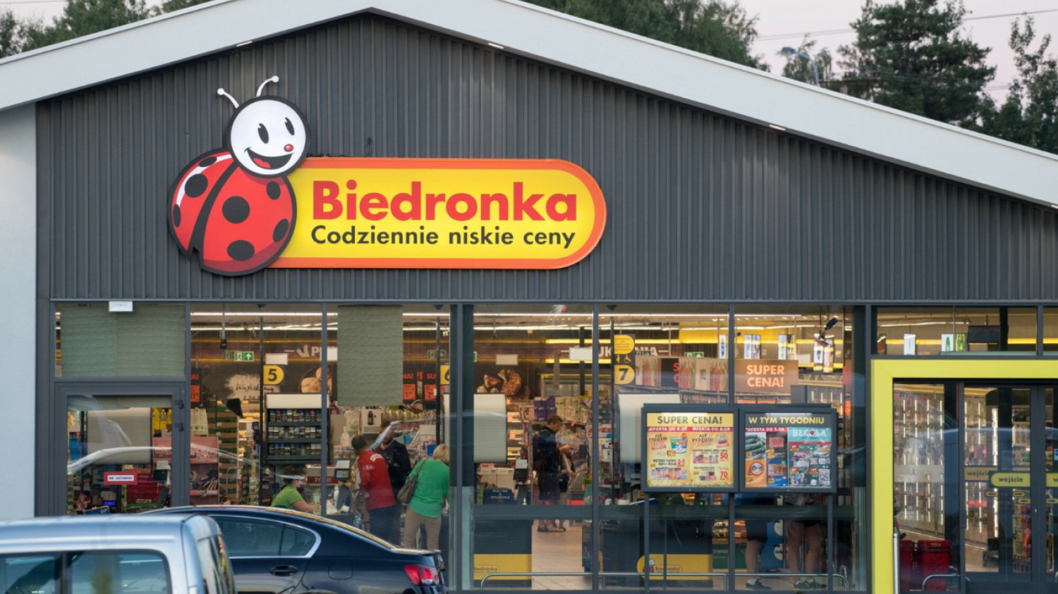 Sklep sieci handlowej Biedronka w Gdańsku