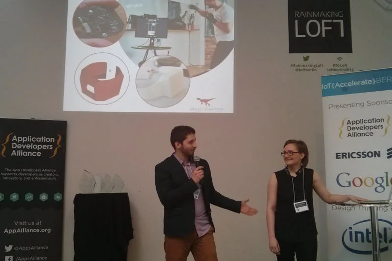 VelociCaptor w Berlinie po raz pierwszy przedstawił zmianę strategi “z analizowania bokserskich ciosów” do “platformy dla treningu wspinaczkowego wspartej technologią analizy ruchu”.