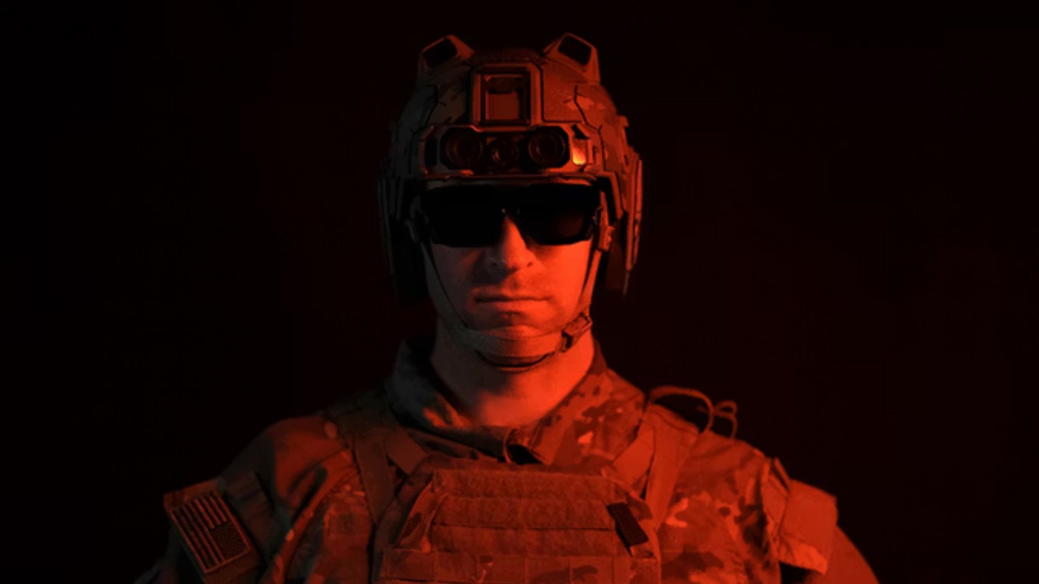 Żołnierz w hełmie AI EagleEye. Meta wchodzi do branży militarnej