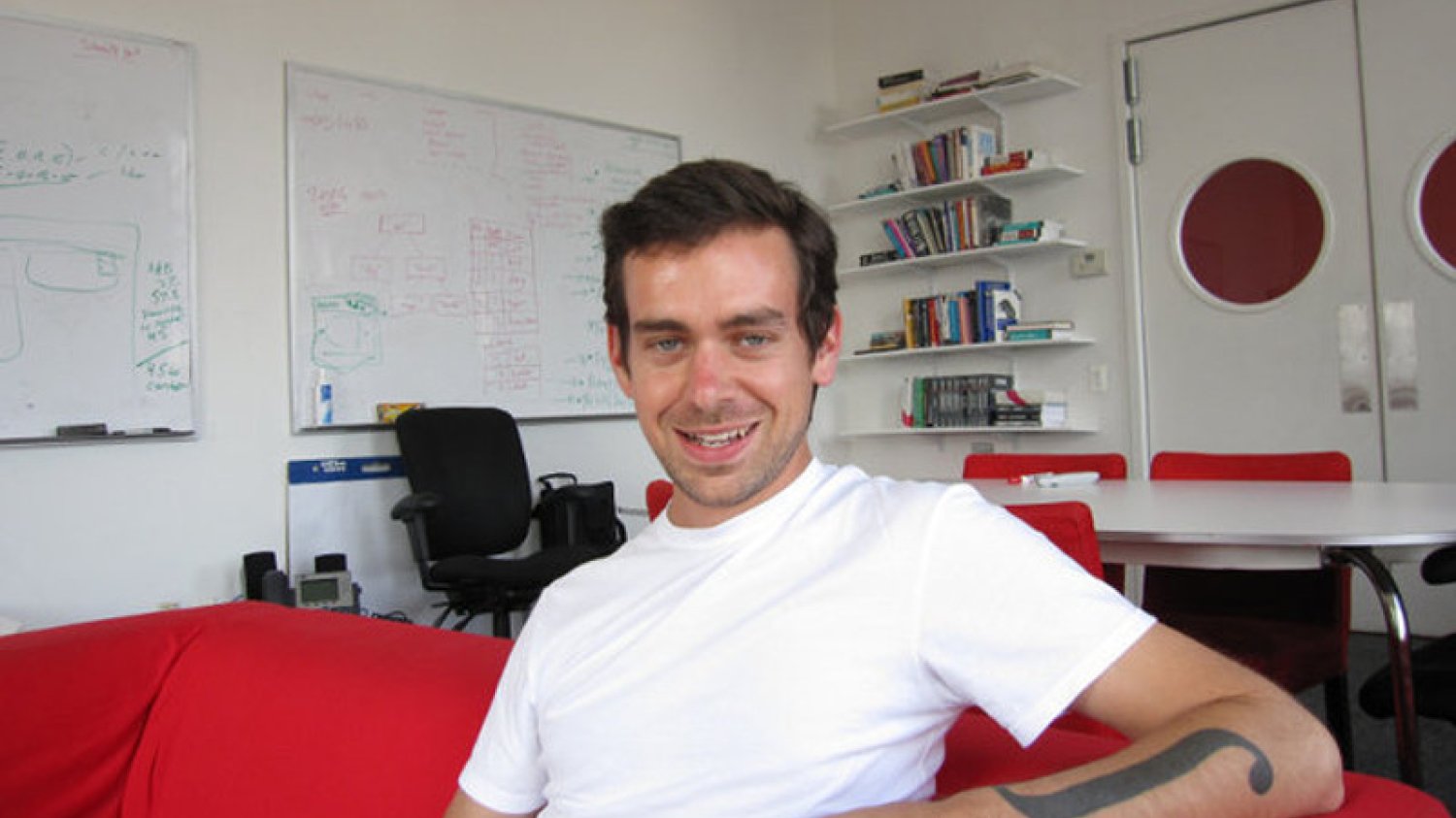 Jack Dorsey, szef Twittera.