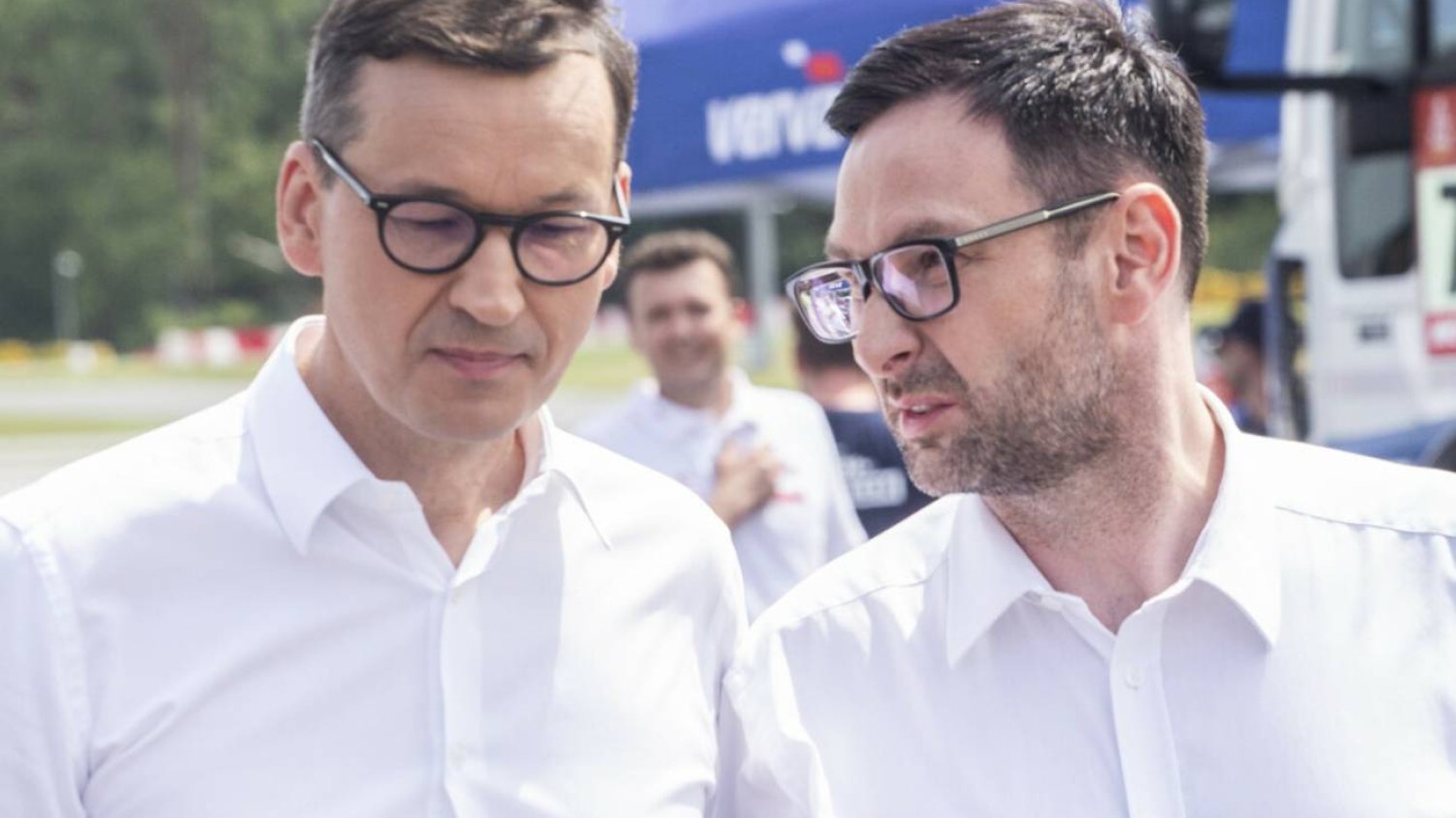 Mateusz Morawiecki i Daniel Obajtek