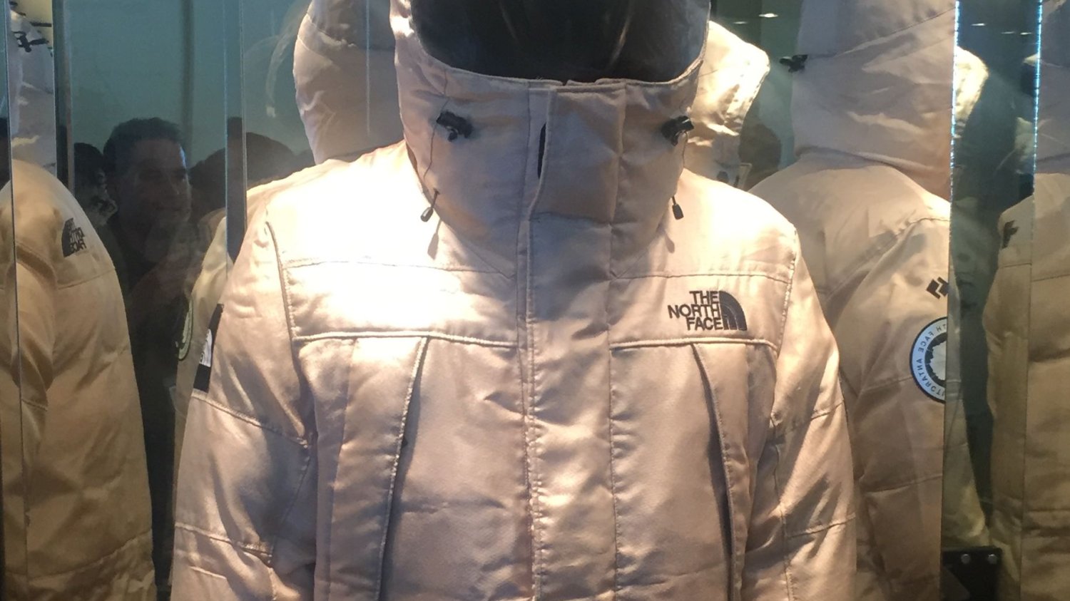 Kurtka Moon Parka kosztuje około 800 dolarów amerykańskich i obecnie jest w sprzedaży jedynie w Japonii. Naturalny złoty kolor jest kolorem pajęczyny pająków Golden Orb.