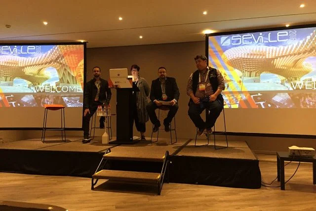 Zespół Nethone na konferencji w Sevilli