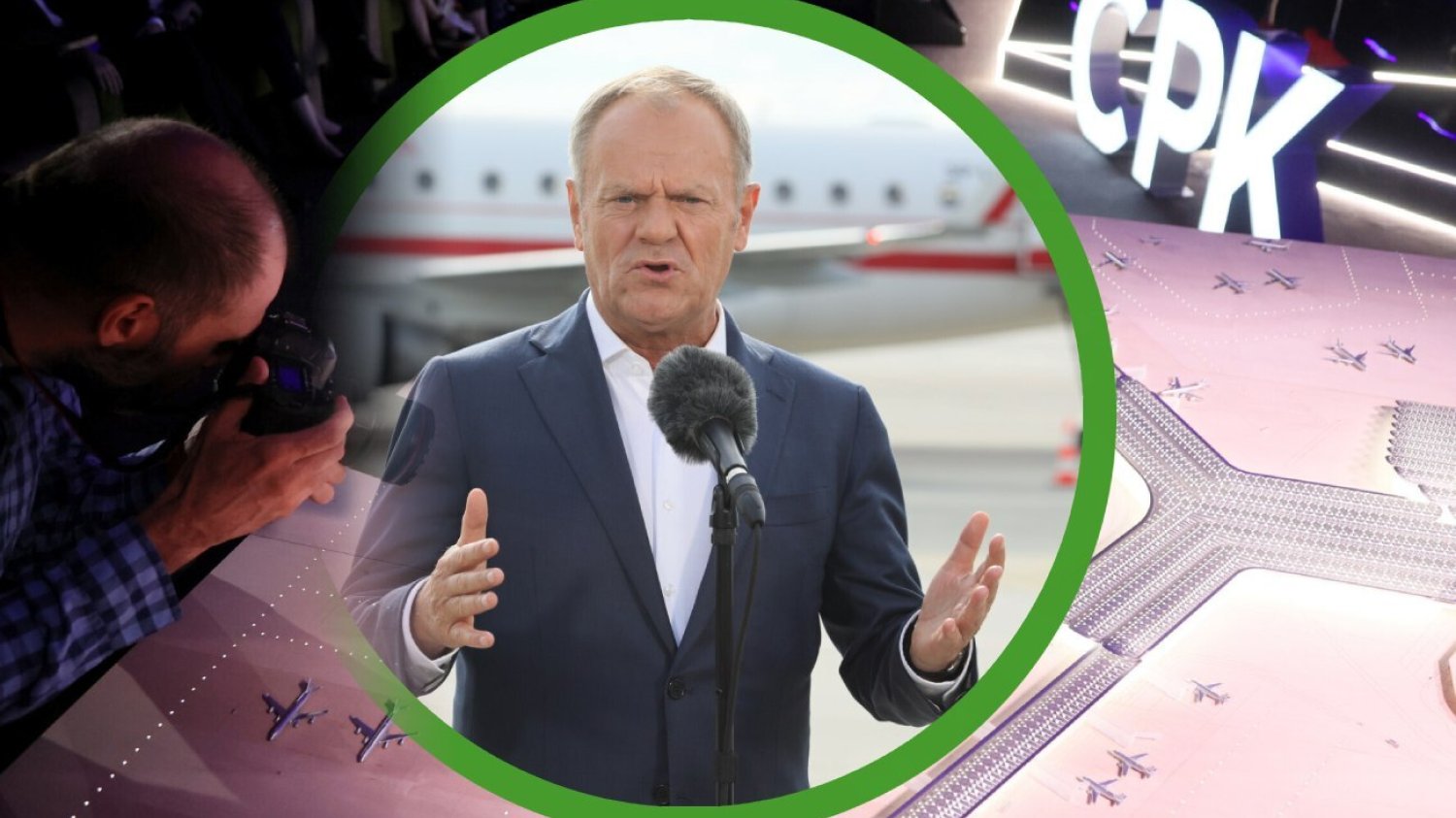 Donald Tusk potwierdził, że CPK powstanie. Mimo krytyki w czasie wyborów.