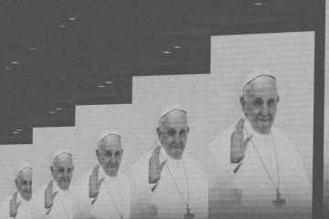 Przedstawienie papieża Franciszka.