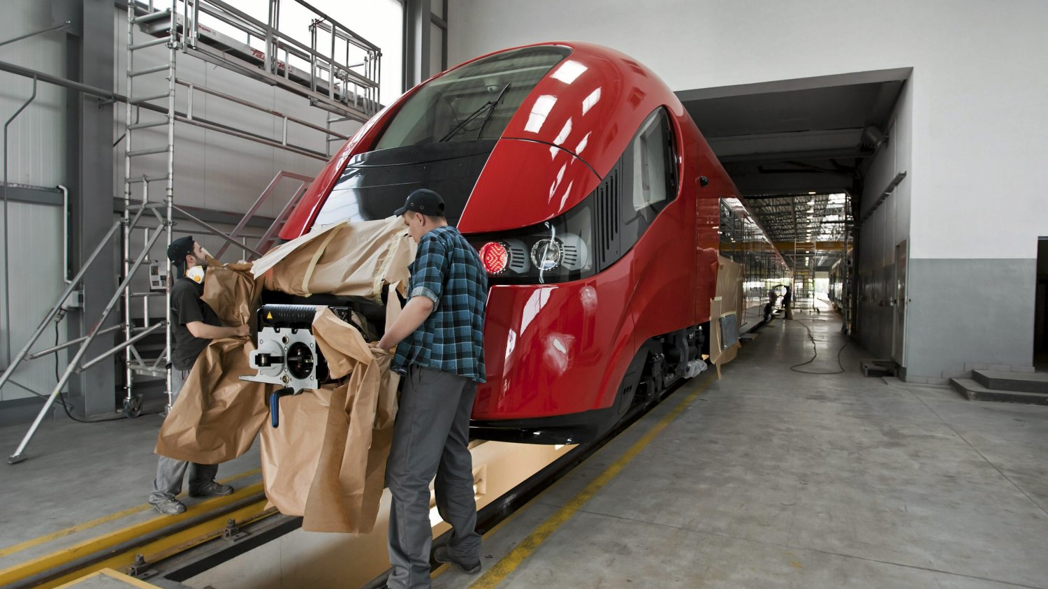 Pesa zasłynęła produkcja nowoczesnych pociągów takich jak ELF